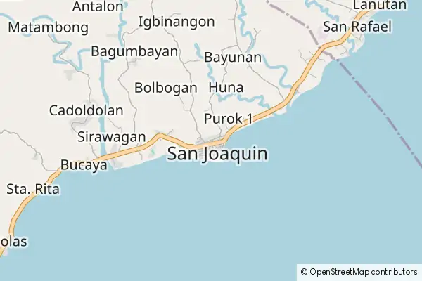 Mapa San Joaquin