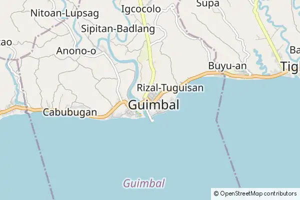 Mapa Guimbal