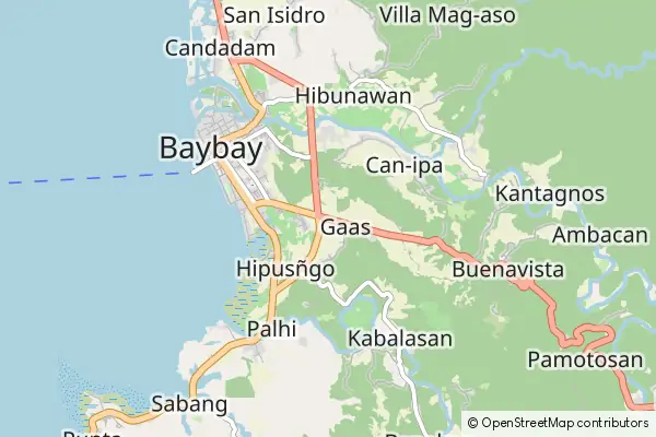 Mapa Baybay