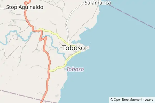 Mapa Toboso