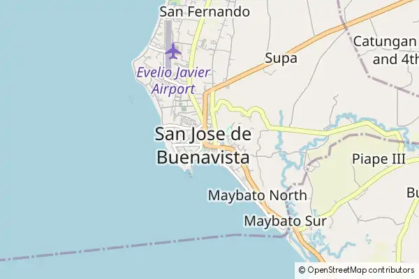 Mapa San Jose de Buenavista