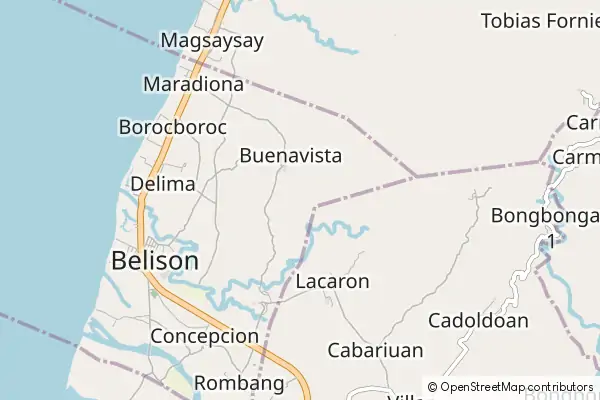 Mapa Belison