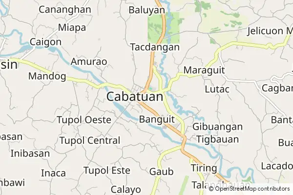 Mapa Cabatuan