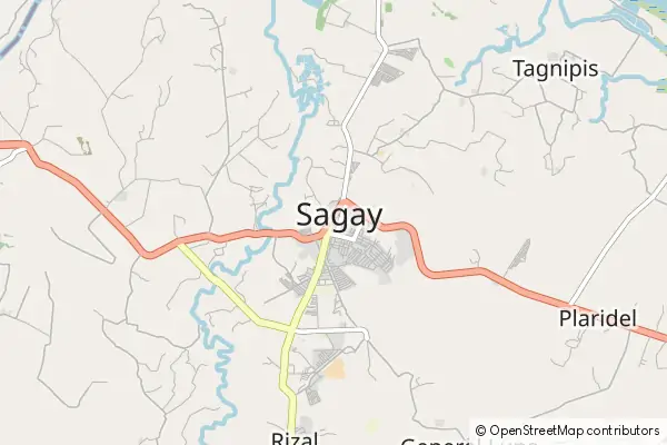 Mapa Sagay City