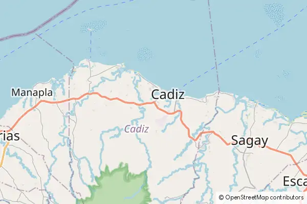 Mapa Cadiz