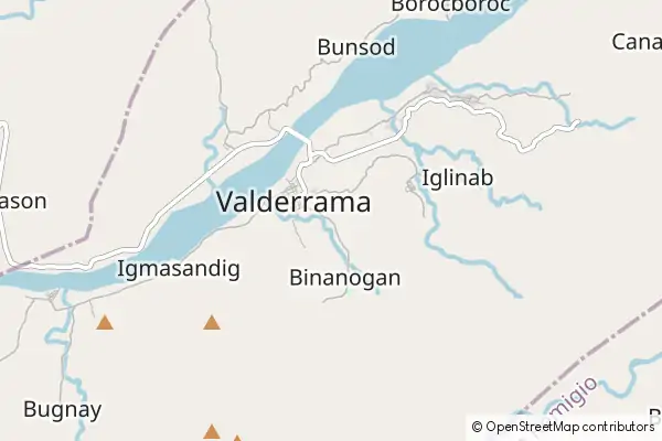 Mapa Valderrama