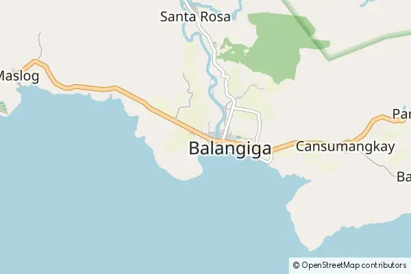 Mapa Balangiga