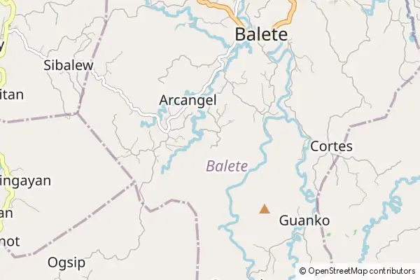 Mapa Balete