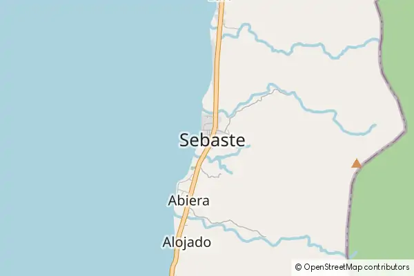 Mapa Sebaste