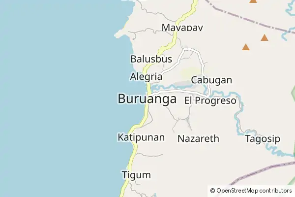 Mapa Buruanga