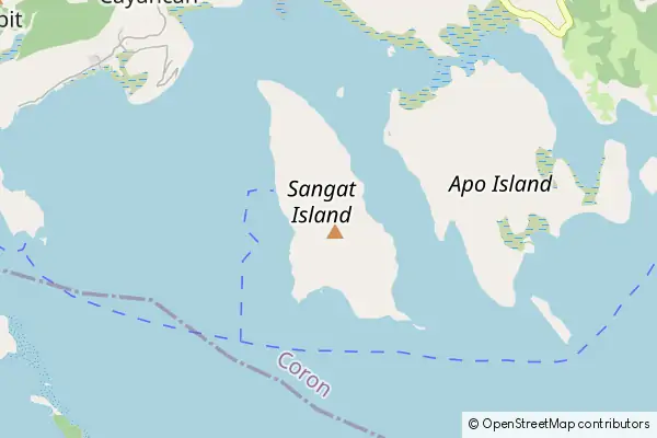 Mapa Sangat Island