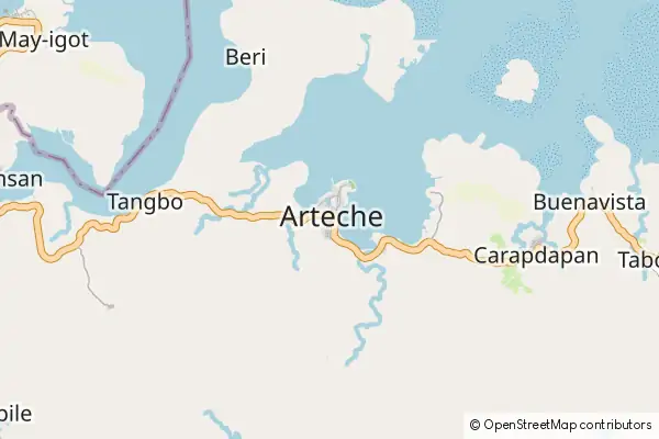 Mapa Arteche