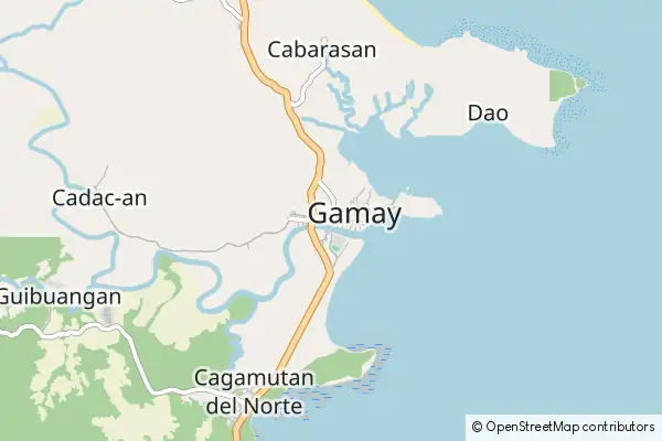 Mapa Gamay