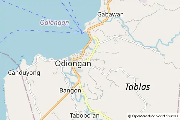 Mapa Odiongan