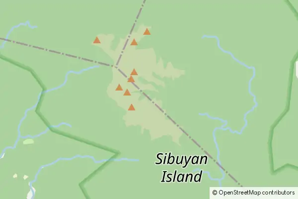 Mapa Sibuyan Island