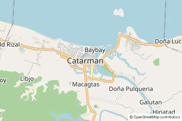 Mapa Catarman