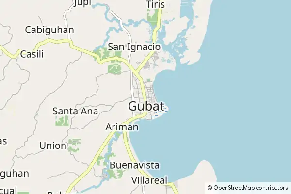 Mapa Gubat