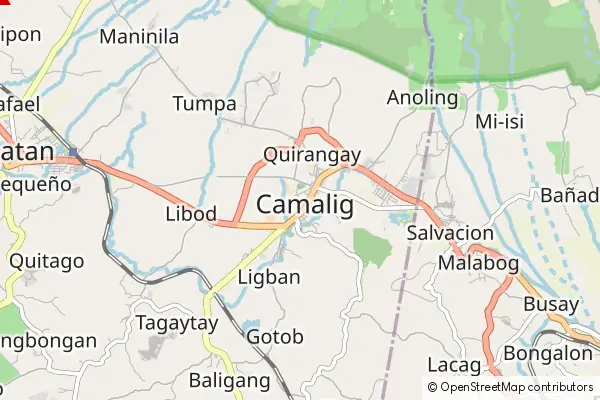 Mapa Camalig