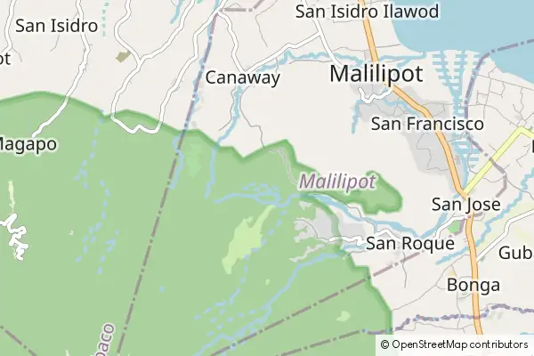 Mapa Malilipot