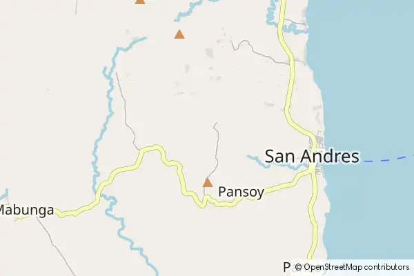 Mapa San Andres