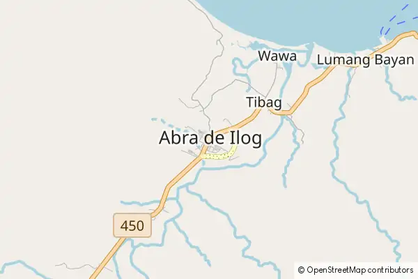 Mapa Abra de Ilog