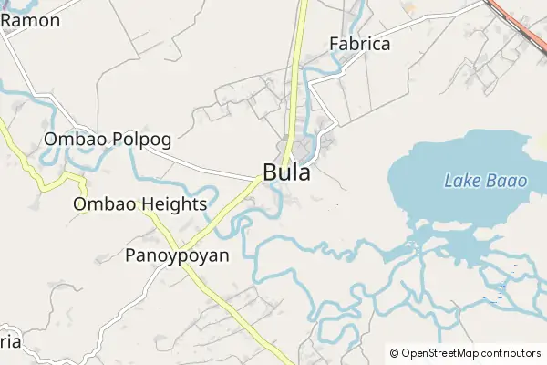 Mapa Bula