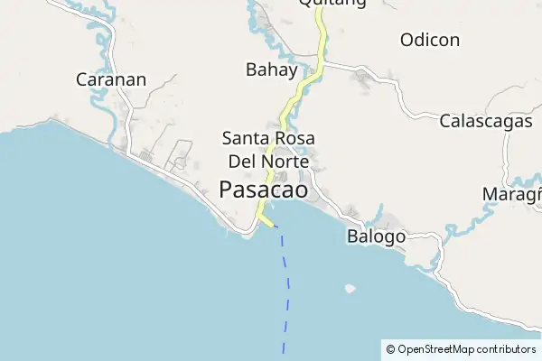 Mapa Pasacao