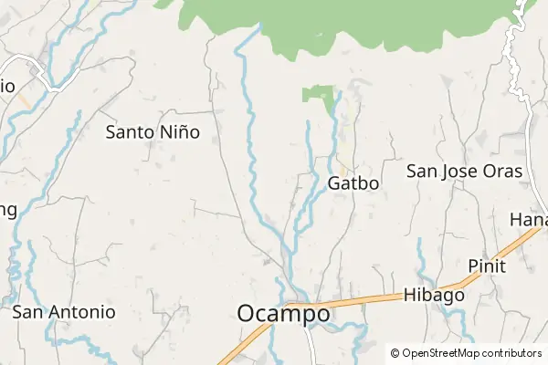 Mapa Ocampo
