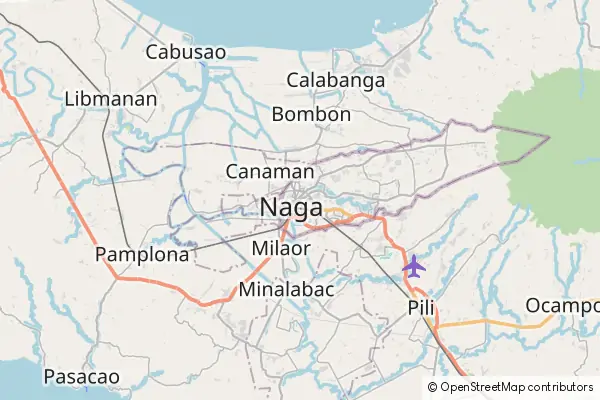 Mapa Naga