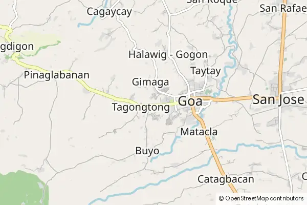 Mapa Goa