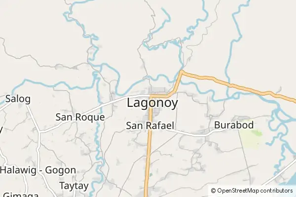 Mapa Lagonoy