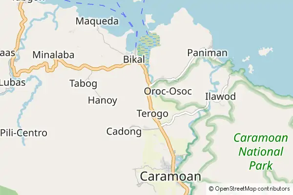 Mapa Caramoan