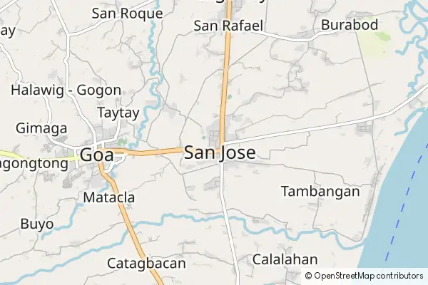 Mapa San Jose