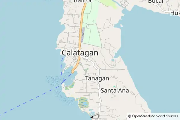 Mapa Calatagan