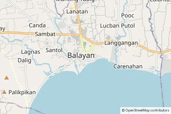 Mapa Balayan