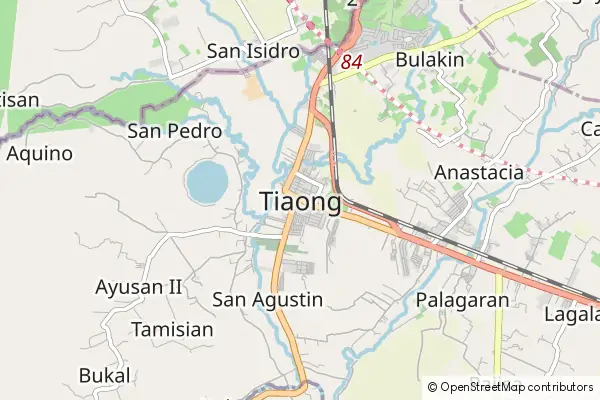 Mapa Tiaong