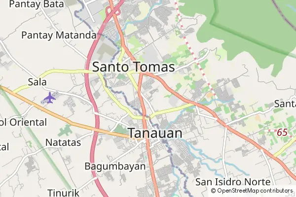 Mapa Tanauan City