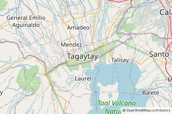 Mapa Tagaytay