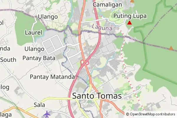 Mapa Santo Tomas