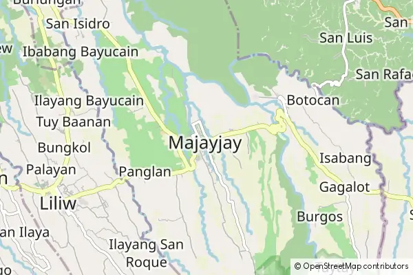 Mapa Majayjay