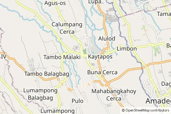 Mapa Indang
