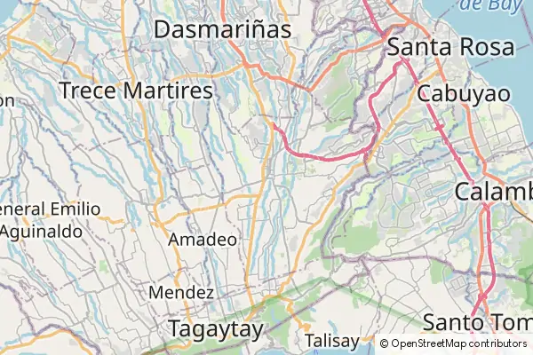 Mapa Silang