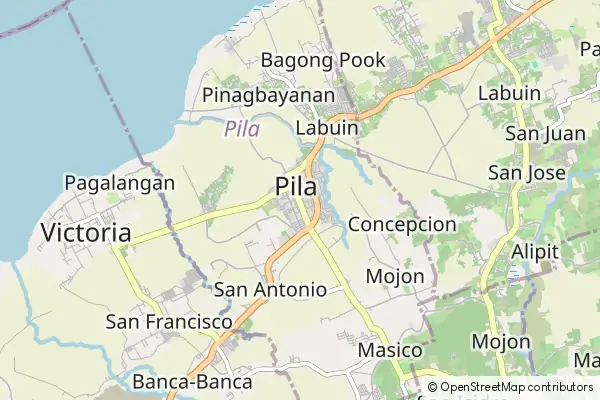 Mapa Pila