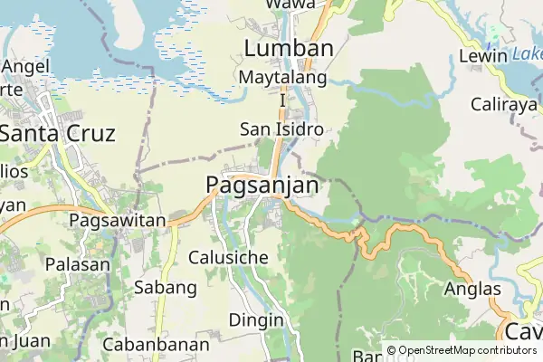 Mapa Pagsanjan