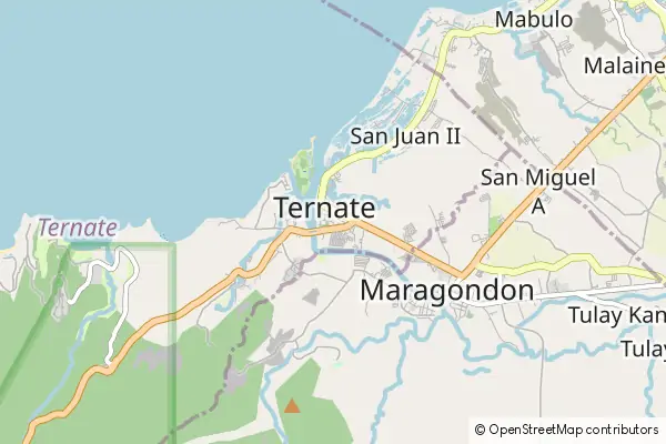 Mapa Ternate