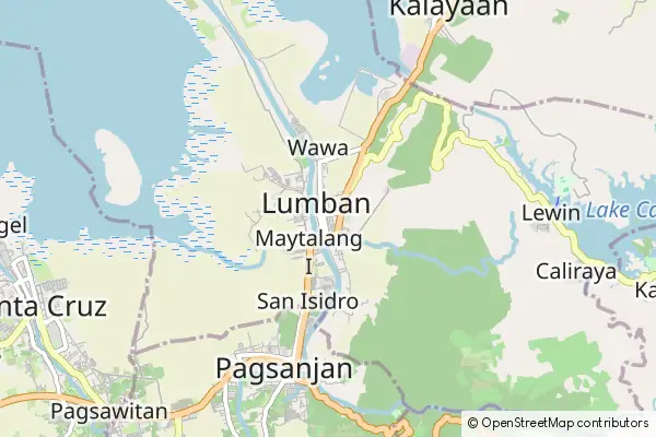 Mapa Lumban