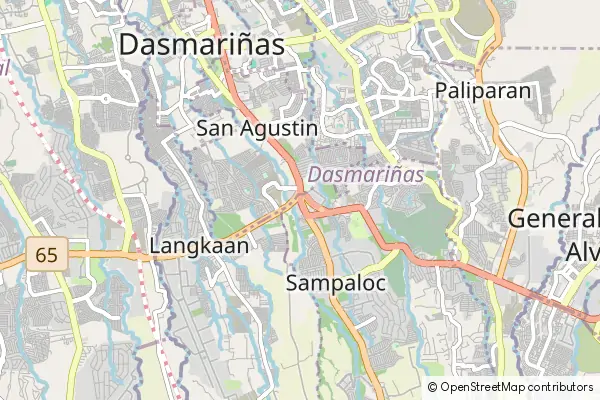 Mapa Dasmarinas City