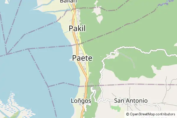 Mapa Paete