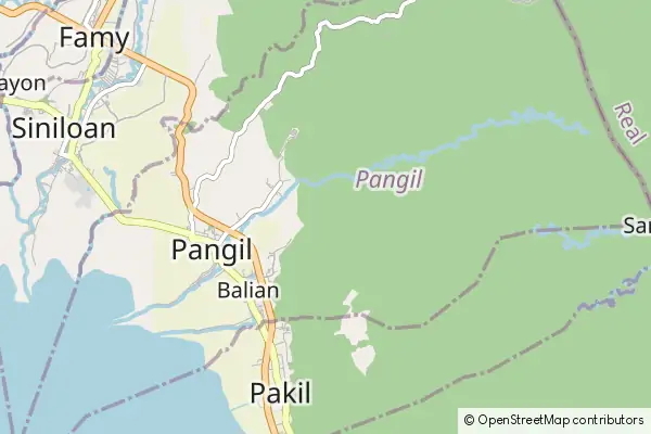 Mapa Pangil