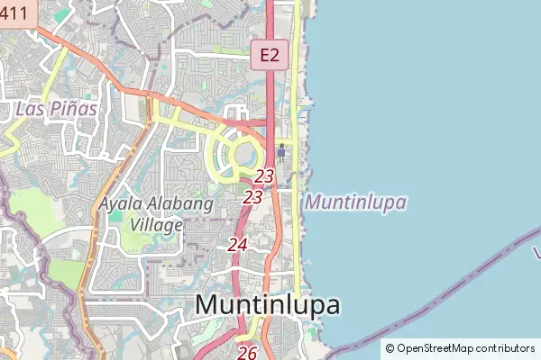 Mapa Muntinlupa